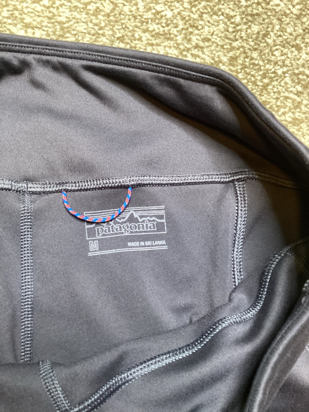Patagonia Womens Pack Out Tights Smolder Blue Medium Cargo - Picture 7 of 9